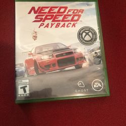 NFS Payback Xbox One