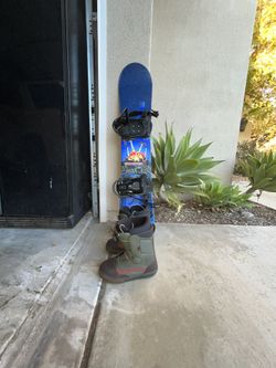 Snowboard + Snowboard Boot Combo!