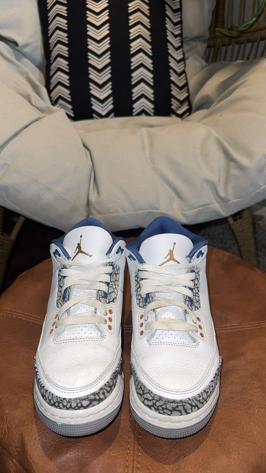 Jordan 3 Retro Mid Washington Wizards Men’s Size 5.5 OBO