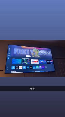 75 in Samsung tv