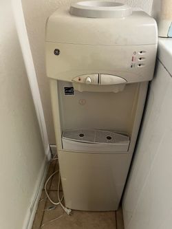 GE Water Cooler Dispenser 5 Gallon, Top Loading Water Dispenser Hot and Cold Water Dispenser