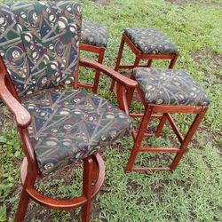 Pool Style Bar Stools