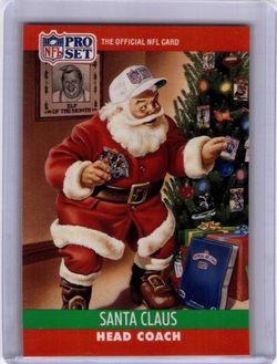 1990 Pro Set Santa Clause