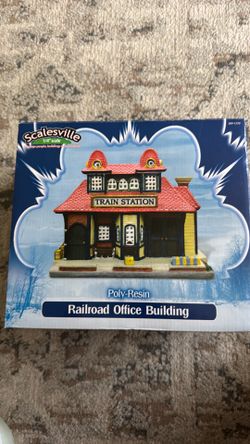 Scalesville 1/4" Railroad Train Station
