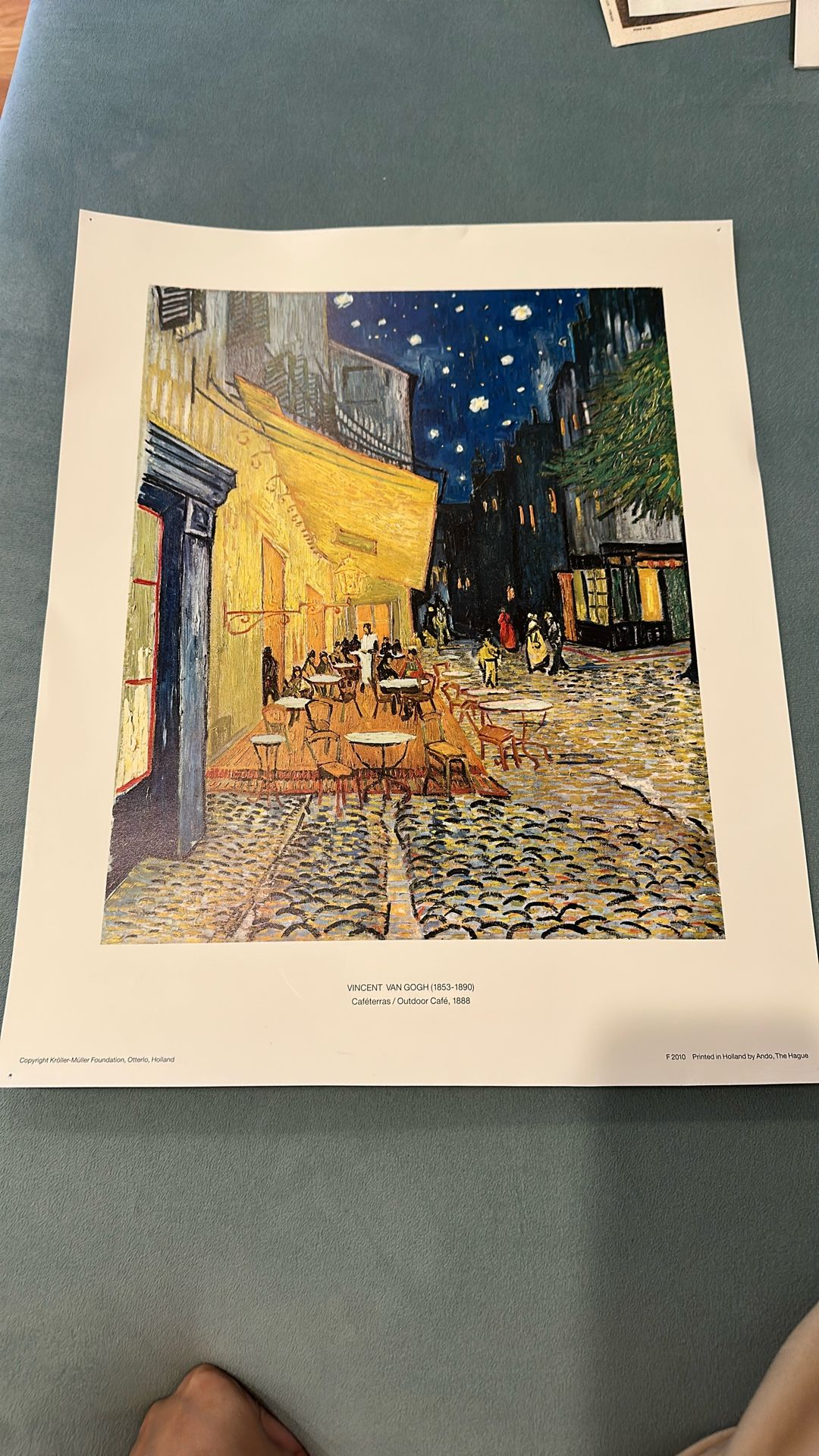 Authentic Vincent Van Gogh Print