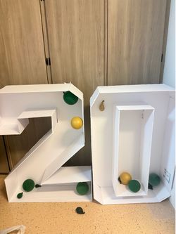 4ft Marquee number