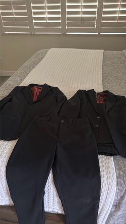 Black kids suit x2