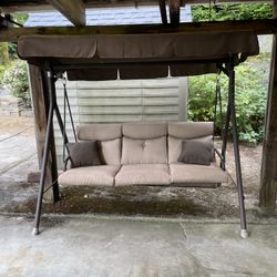 Covered Porch Swing