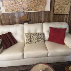 White couch