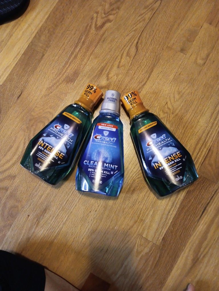 3 For $10 Crest Mouthwash 