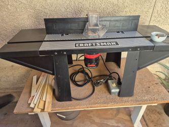 Craftsman table rotor