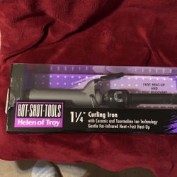 Hot Shots Helen Of Troy Curling Iron 1 1/4 Inch