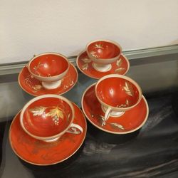Oscar Schlegelmilch 8 Pieces Tea Set.