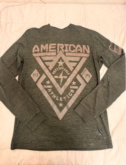 American Fighter Long Sleeve Graphic Shirt – Size  M