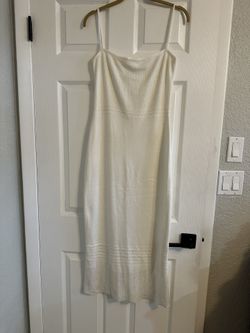 White Long Summer Dress 