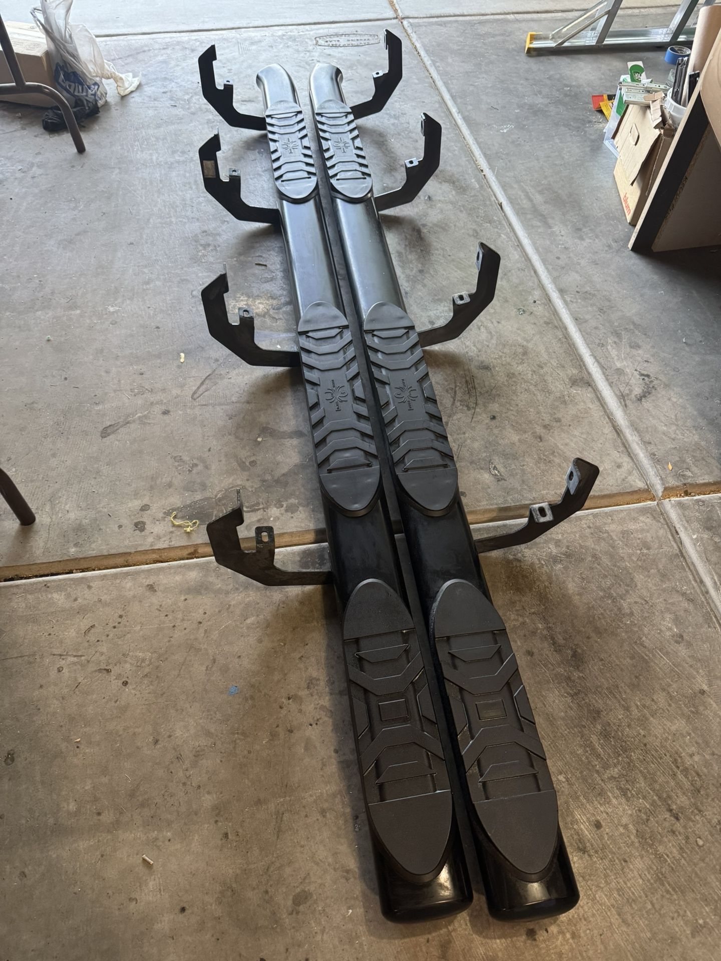 OEM Black Widow Step Bars Off A 2020 GMC Crew Cab