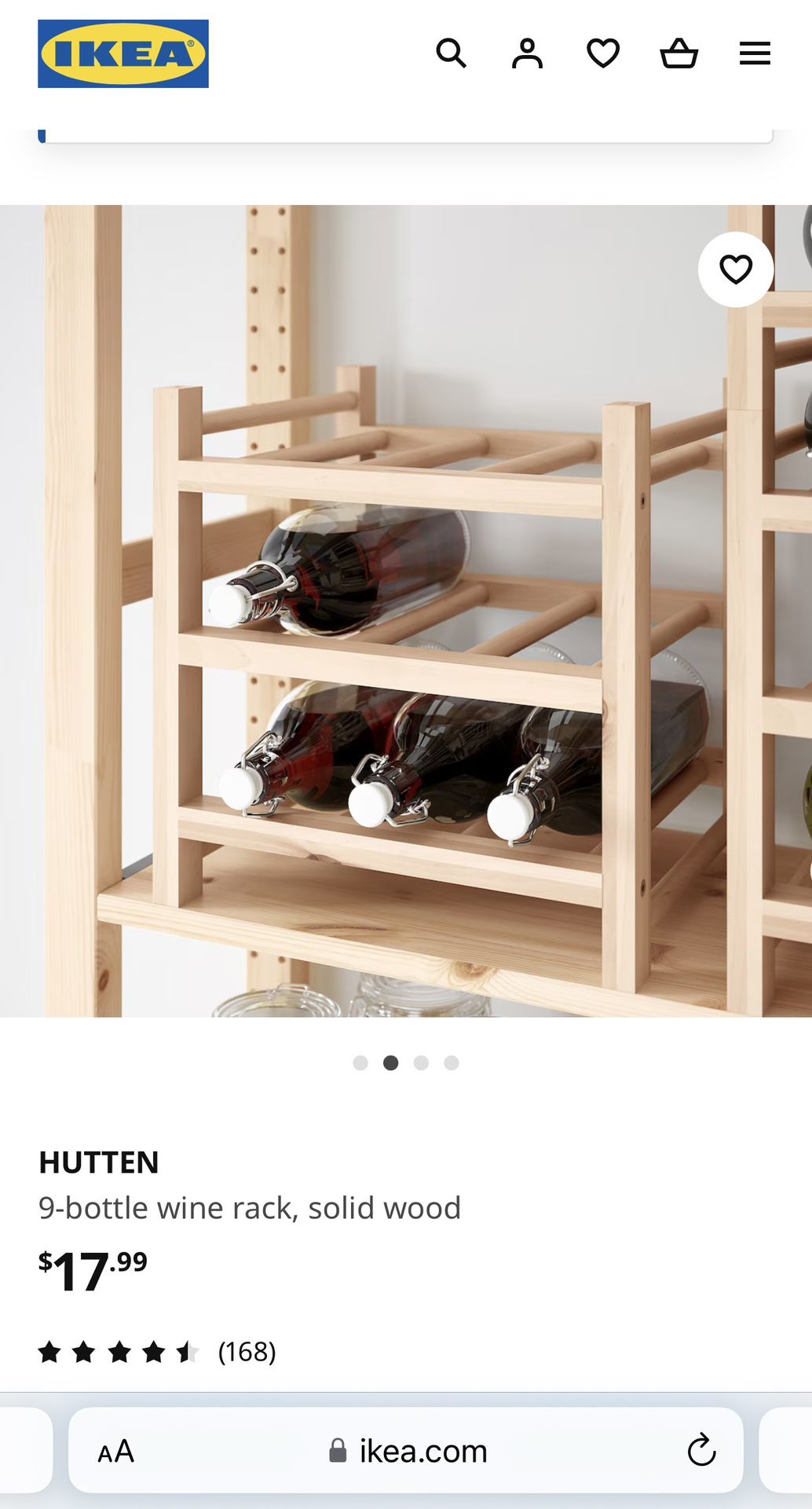 IKEA Wine Racks - Unopened 