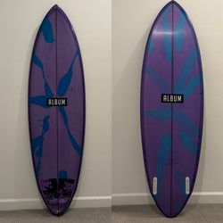 5'11" Album Twinsman Pin  Surfboard