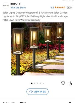 Solar Pathway Light