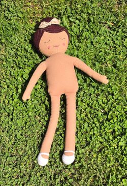 Pillowfort Target Girl Stuffed Doll Plush Pillow, no outfit.