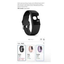 Brand new Looki-mini Fitness Trackers, Slim Fitness Watch 2025 with 24/7 Heart Rate, Blood Pressure, Blood Oxygen, Stress Monitor, Step Calorie Counte