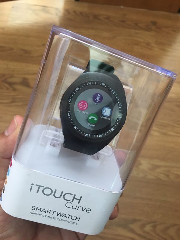 iTouch Curve Smart Watch-Android and iOS Compatible for Sale in Santa Clara, CA - OfferUp