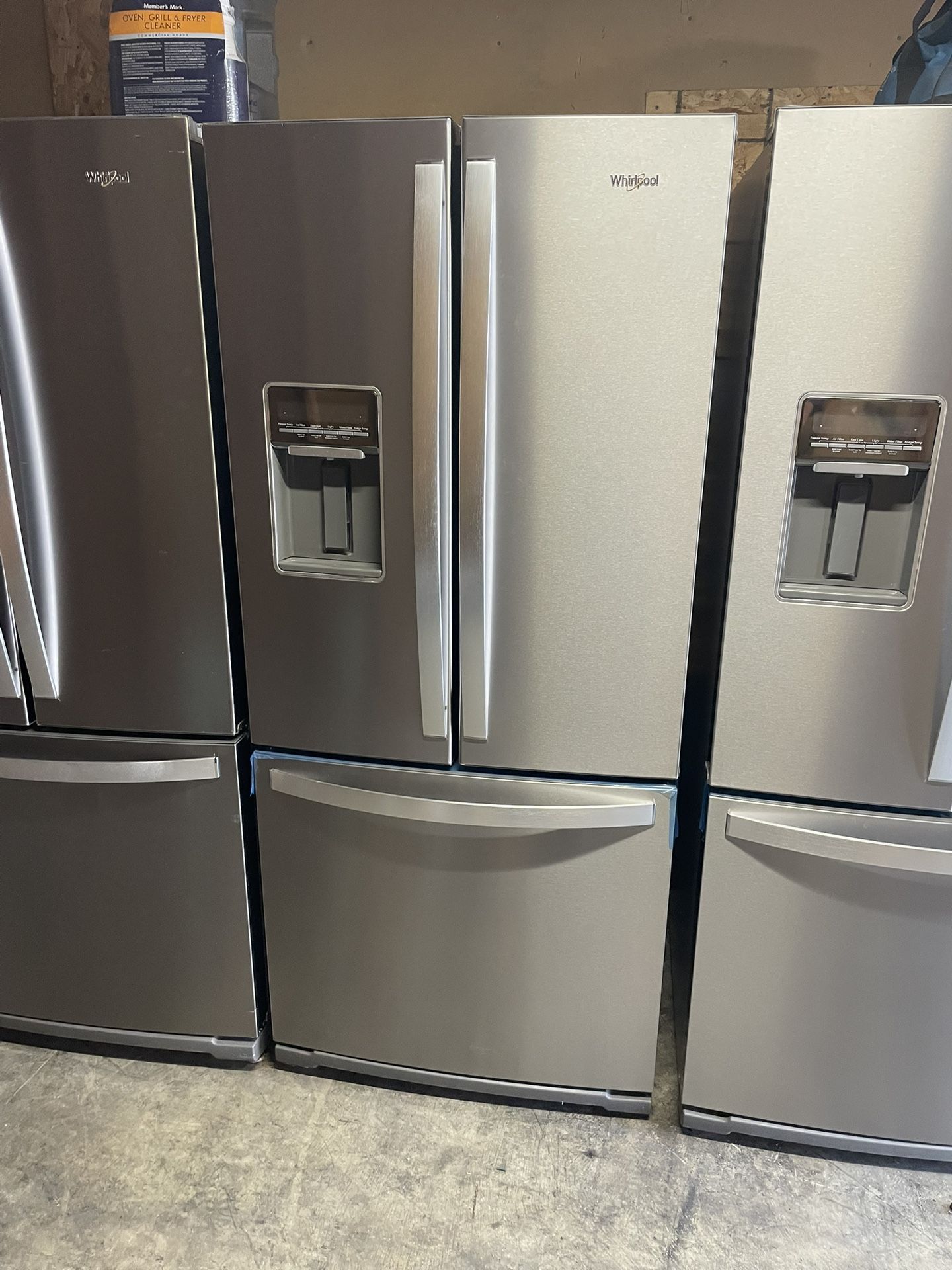 Whirlpool French Door 30 Wide Stainless Steel Refrigerator