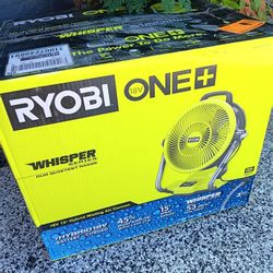 MISTING FAN RYOBI 18V TOOL ONLY 