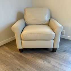 leather armchair