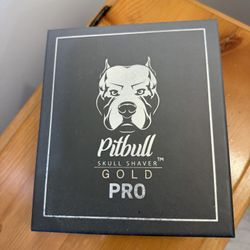 Pitbull skull shaver gold pro