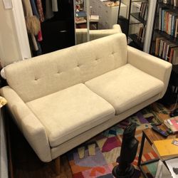 65” Beige Tbfit Loveseat