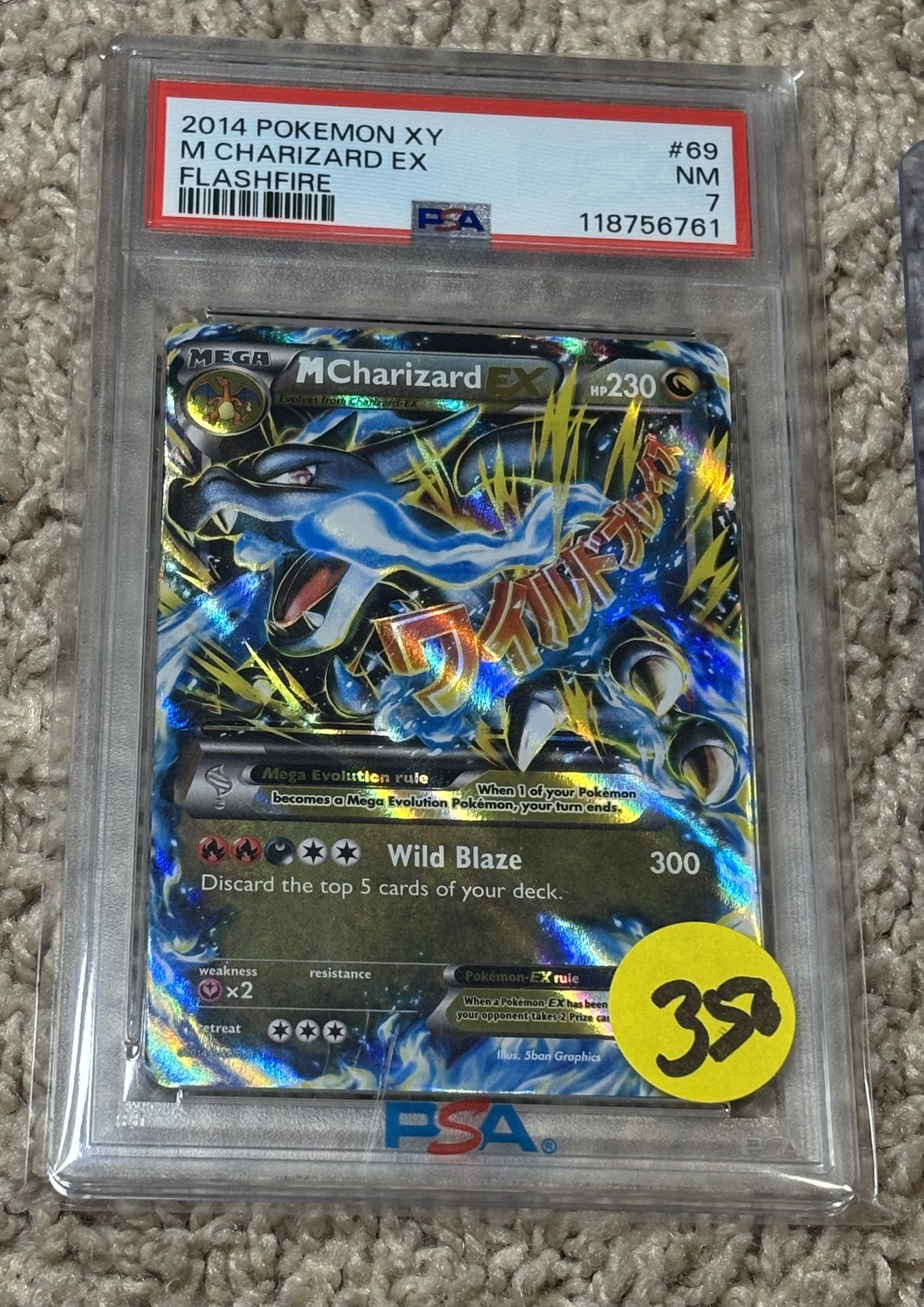 Gengar, Charizard, Pikachu Pokemon Cards For Sale From $70 To $250. Price  On Each Card