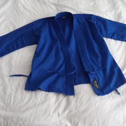 Tiger Claws TC 2000 Series Blue Martial Arts Top Shirt
