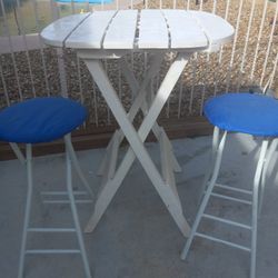 High Top Folding Table