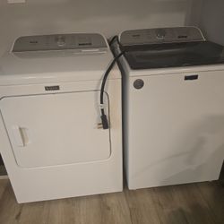 Maytag Pet Pro Washing Machine and Dryer