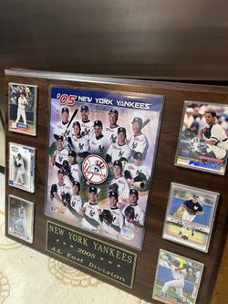 New York Yankees 2005 Memorabilia Frame
