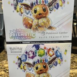 Pokemon Center Prismatic Evolutions ETB  