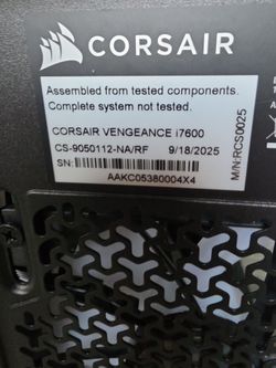 Corsair Vengeance i7600