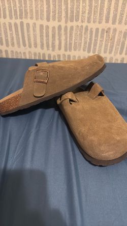 Kidmi Suede Clog Mules