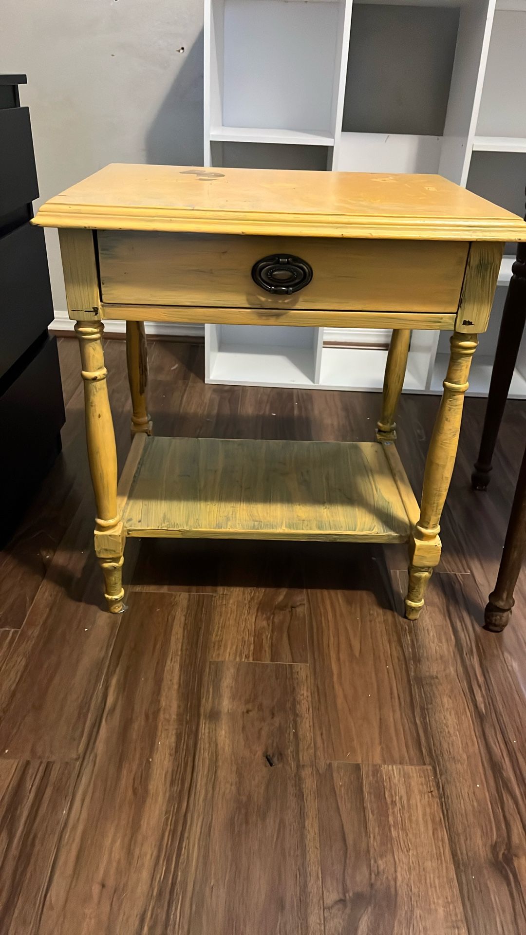 Rustic End Table