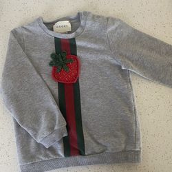 Toddler Girl Gucci Sweatshirt Size 18-24 Months 
