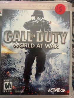 Call of duty world war war ps3