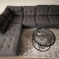 Sectional Couch With Table