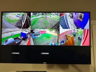 6 SECURITY CAMERAS CAMARAS DE SEGURIDAD💯Installed💯