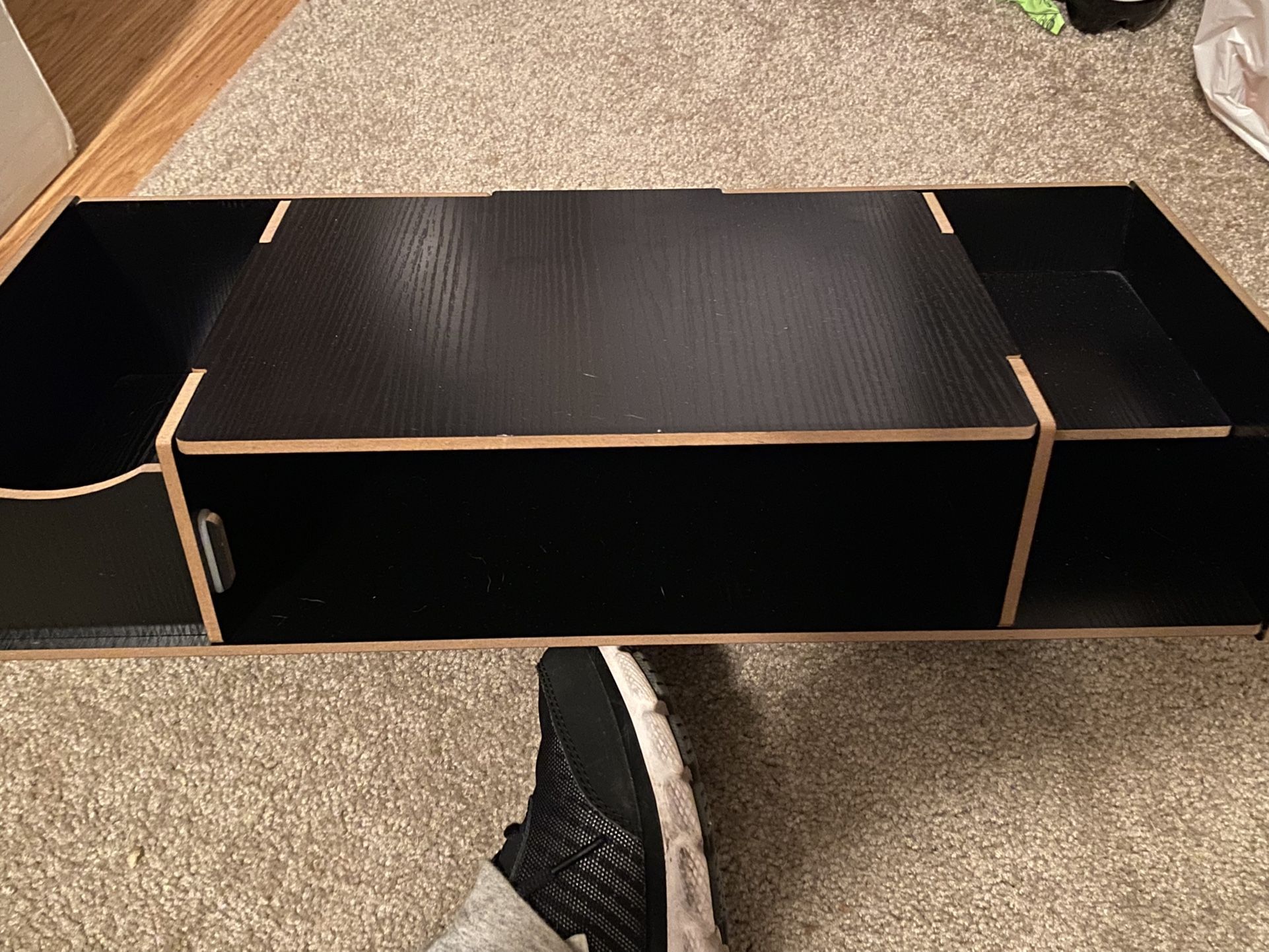 Monitor Riser Desk Organizer