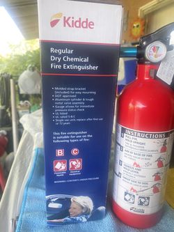 Kidde Fire Extinguishers in Fire Extinguishers and Brackets