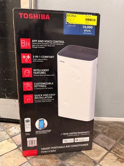 10,000  BTU  Smart Wi-Fi Portable Air Conditioner