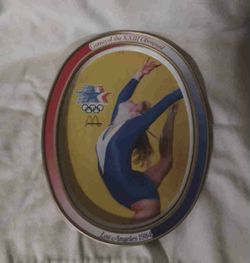McDonalds 1984 Olympic Gyminist Plate
