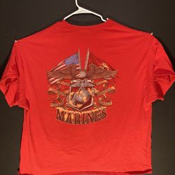 Vintage US Marines Shirt Mens 3XL