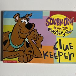 Scooby-Doo Mystery Club Clue Keeper Booklet Note Book Vintage